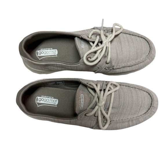 Skechers On-The-Go/Go Walk Lite Bay / Womens / Air Cooled / Natural / size 10 - Picture 4 of 9